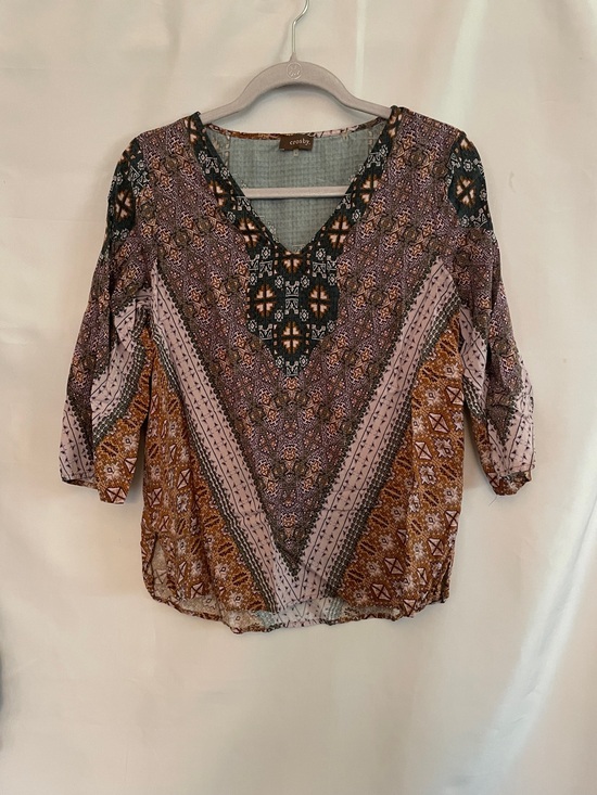 crosby. Tops - Crosby Women's Hippy Boho Bohemian Shirt Festival